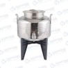 SANSONE CITERNE 5 LITRES POUR HUILE D'OLIVE-EN INOX 18/10 - EUROPA MODEL