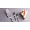 Couverts A DESSERT 12 pièces + 1 Plateux service en inox 18/10 + 1 SPATULE A SERVICE COUDÉE  INOX 18/10