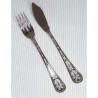 Couverts de poisson 26 pièces + Plateux service en inox 18/10