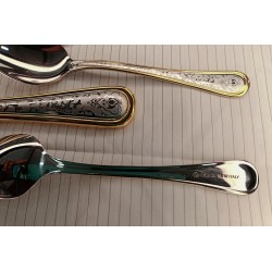 Ensemble de 48 pièces Vaisselle en acier inoxydable 18/10 de qualité alimentaire