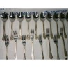 Ensemble de 48 pièces + Louche, Vaisselle en acier inoxydable 18/10 de qualité alimentaire