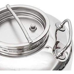SANSONE CITERNE 20 LITRES POUR HUILE D'OLIVE -EN INOX 18/10 - EUROPA MODEL