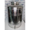 SANSONE CITERNE 100 LITRES POUR HUILE D'OLIVE-EN INOX 18/10 - AGRAFE MODEL