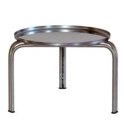SUPPORT INOX ROND AVEC 3 PIEDS POUR CITERNE 20-15-10 LITRES