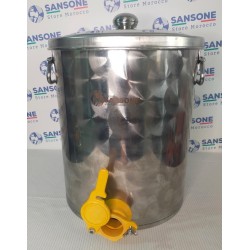 SANSONE MATURATEUR 25KG POUR MIEL / AMLOU EN INOX 18/10