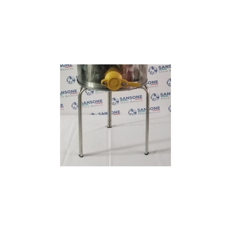 SUPPORT INOX ROND AVEC 3 PIEDS EN INOX 18/10 POUR MATURATEUR 25-50KG