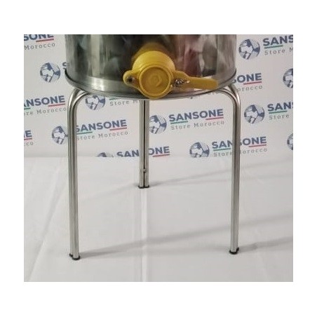 SUPPORT INOX ROND AVEC 3 PIEDS EN INOX 18/10 POUR MATURATEUR 25-50KG