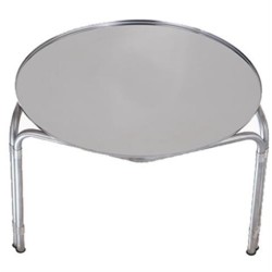 SUPPORT ROND AVEC 3 PIEDS EN INOX 18/10 POUR MATURATEUR 100KG