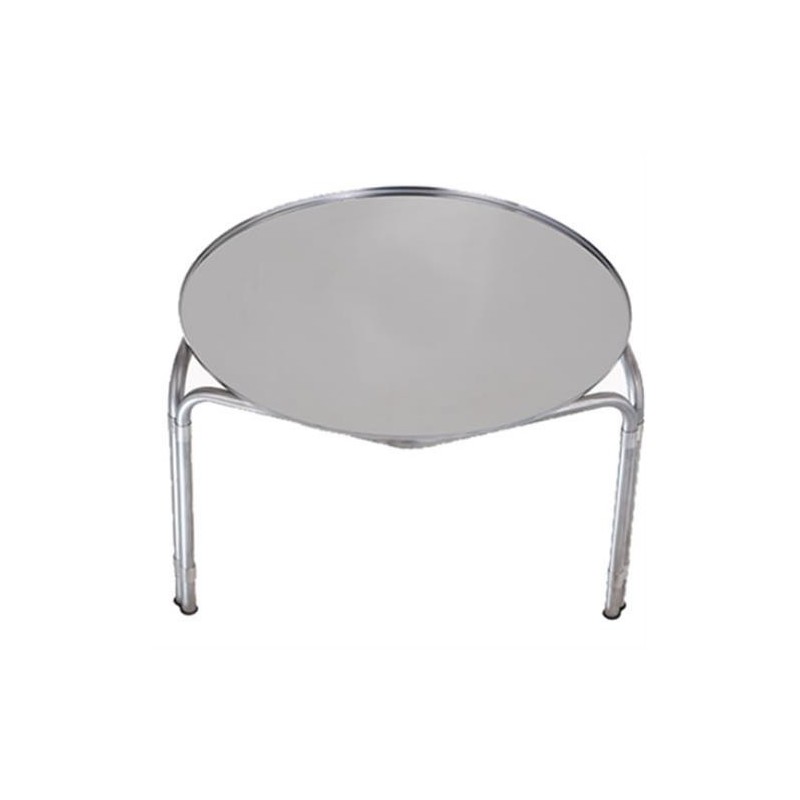 SUPPORT ROND AVEC 3 PIEDS EN INOX 18/10 POUR MATURATEUR 100KG