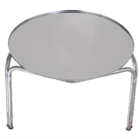 SUPPORT ROND AVEC 3 PIEDS EN INOX 18/10 POUR MATURATEUR 100KG