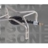 SANSONE RECHAUD A GAZ DE 140 TROUS AVEC SUPPORT INOX 18/10 ET ROBINET DE GAZ