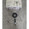 SANSONE RECHAUD A GAZ DE 140 TROUS AVEC SUPPORT INOX 18/10 ET ROBINET DE GAZ
