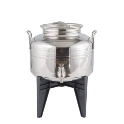 SANSONE CITERNE 5 LITRES POUR HUILE D'OLIVE-EN INOX 18/10 - EUROPA MODEL