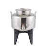 SANSONE CITERNE 5 LITRES POUR HUILE D'OLIVE-EN INOX 18/10 - EUROPA MODEL