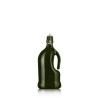 SANSONE CITERNE   50 LITRES POUR HUILE D'OLIVE  -EN INOX 18/10 AGRAFE MODEL + BOUTEILLE 1 LT EN VERRE