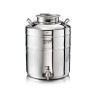 SANSONE CITERNE 20 LITRES POUR HUILE D'OLIVE -EN INOX 18/10 - EUROPA MODEL