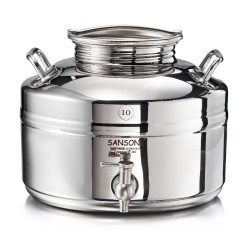 SANSONE CITERNE 10 LITRES POUR HUILE D'OLIVE-EN INOX 18/10 - EUROPA MODEL