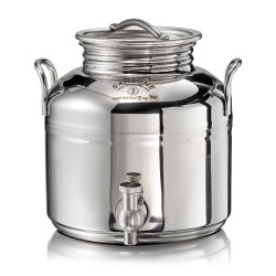 SANSONE CITERNE 3 LITRES POUR HUILE D'OLIVE-EN INOX 18/10 - EUROPA MODEL