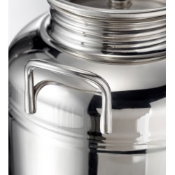 SANSONE CITERNE 5 LITRES POUR HUILE D'OLIVE-EN INOX 18/10 - EUROPA MODEL