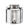 SANSONE CITERNE 30 LITRES POUR HUILE D'OLIVE-EN INOX 18/10 - AGRAFE MODEL