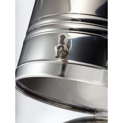 SANSONE CITERNE 75 LITRES POUR HUILE D'OLIVE -EN INOX 18/10 - EUROPA MODEL