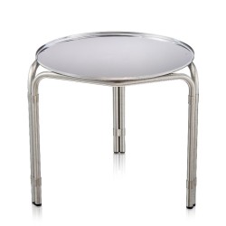 SUPPORT ROND AVEC 3 PIEDS EN INOX 18/10 POUR CITERNE 50 LITRES
